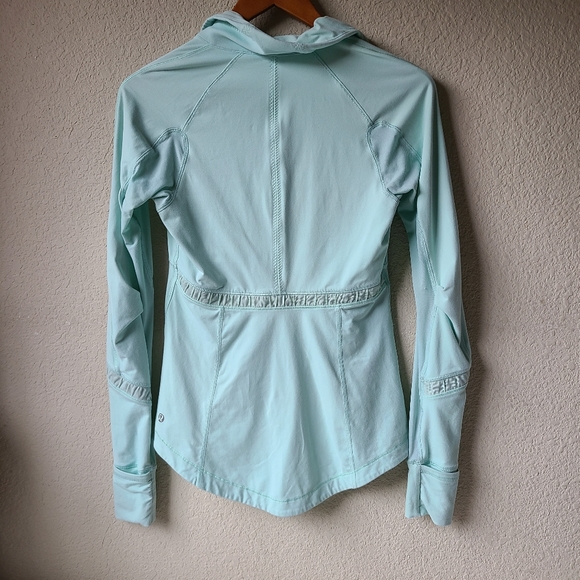 #29 Lululemon Run Reflect Pullover Mint Moment Women's Size 6 - Picture 5 of 12